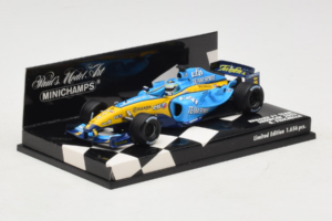 Renault R25 #6 G. Fisichella Renault F1 Team Showcar 2005 Minichamps 1:43 400050076 Metal — billede 2 af 5