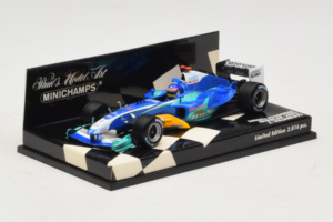 Sauber C24 Petronas #11 J. Villeneuve Sauber Petronas F1 Team Showcar 2005 Minichamps 1:43 400050081 Metal — billede 2 af 5
