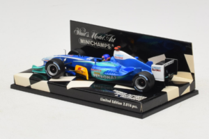 Sauber C24 Petronas #11 J. Villeneuve Sauber Petronas F1 Team Showcar 2005 Minichamps 1:43 400050081 Metal — billede 3 af 5