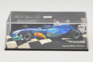 Sauber C24 Petronas #11 J. Villeneuve Sauber Petronas F1 Team Showcar 2005 Minichamps 1:43 400050081 Metal — billede 4 af 5