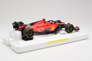 Scuderia Ferrari SF-23 #55 C. Sainz Belgian GP 2023 BBR 1:18 BBR231855C Metal — billede 2 af 7
