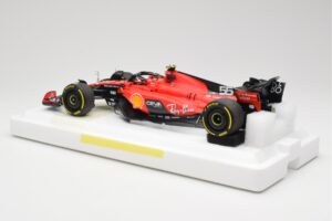 Scuderia Ferrari SF-23 #55 C. Sainz Belgian GP 2023 BBR 1:18 BBR231855C Metal — billede 5 af 7