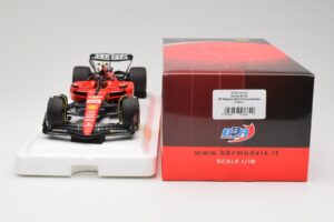 Scuderia Ferrari SF-23 #55 C. Sainz Belgian GP 2023 BBR 1:18 BBR231855C Metal — billede 6 af 7