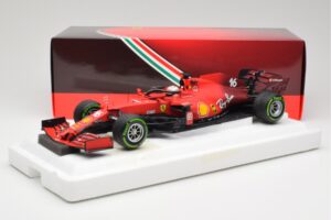 Scuderia Ferrari SF21 #16 C. Leclerc Emilia Romagna GP 2021 BBR 1:18 BBR211816 Metal — billede 7 af 7