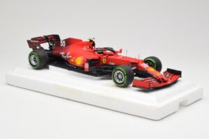 Scuderia Ferrari SF21 #55 C. Sainz Emilia Romagna GP 2021 BBR 1:18 BBR211855 Metal — billede 4 af 7
