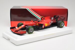 Scuderia Ferrari SF21 #55 C. Sainz Emilia Romagna GP 2021 BBR 1:18 BBR211855 Metal — billede 7 af 7