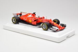 Scuderia Ferrari SF70H #5 S. Vettel Winner Australian GP 2017 End of Race BBR 1:18 BBR181705-E Metal — billede 4 af 7