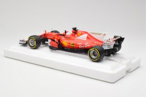 Scuderia Ferrari SF70H #5 S. Vettel Winner Australian GP 2017 End of Race BBR 1:18 BBR181705-E Metal — billede 5 af 7