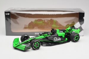 Stake F1 Team Kick Sauber C44 #77 V. Bottas Emilia Romagna GP 2024 Minichamps 1:18 147240177 Metal — billede 7 af 7