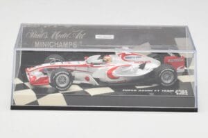 Super Aguri SA05 #23 Y. Ide F1 2006 Minichamps 1:43 400060023 Metal — billede 5 af 5