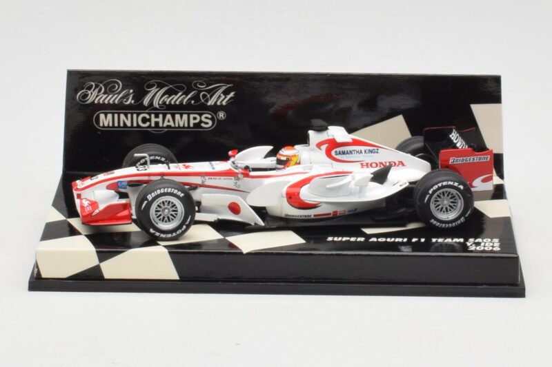 Super Aguri SA05 #23 Y. Ide F1 2006 Minichamps 1:43 400060023 Metal
