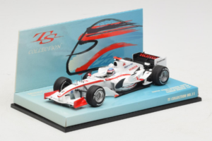Super Aguri SA05 Honda #22 T. Sato 1st GP Bahrain 2006 Minichamps 1:43 518064322 Metal — billede 2 af 5