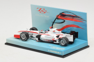 Super Aguri SA05 Honda #22 T. Sato 1st GP Bahrain 2006 Minichamps 1:43 518064322 Metal — billede 3 af 5