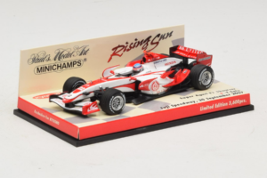 Super Aguri SA07 T. Sato F1 Showcar 2007 Minichamps 1:43 403080092 Metal — billede 2 af 5