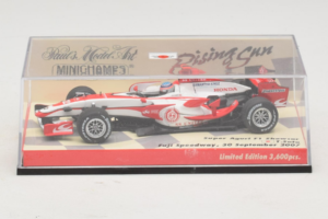 Super Aguri SA07 T. Sato F1 Showcar 2007 Minichamps 1:43 403080092 Metal — billede 5 af 5