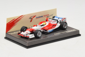 Toyota TF105 #17 R. Schumacher Panasonic Toyota Racing F1 2005 Minichamps 1:43 AM58296 Metal — billede 2 af 5