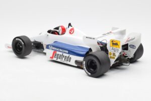 Toleman Hart TH184 #20 J. Ceccotto French GP 1984 Minichamps 1:18 100840020 Metal — billede 5 af 6