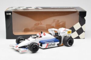 Toleman Hart TH184 #20 J. Ceccotto French GP 1984 Minichamps 1:18 100840020 Metal — billede 6 af 6