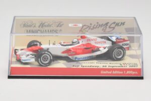 Toyota TF107 #12 J. Trulli Showcar 2007 Minichamps 1:43 403070082 Metal — billede 5 af 5