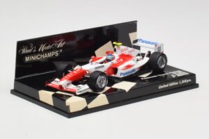 Toyota TF104 Panasonic Racing #0 R. Zonta 3rd Driver 2004 Minichamps 1:43 400040038 Metal — billede 2 af 5