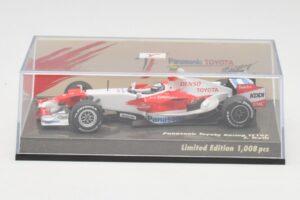 Toyota TF108 Showcar J. Trulli 2008 Minichamps 1:43 AM601297 Metal — billede 5 af 5