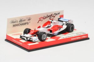 Toyota TF107 #12 J. Trulli F1 2007 Minichamps 1:43 403080081 Metal — billede 2 af 5