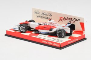 Toyota TF107 #12 J. Trulli F1 2007 Minichamps 1:43 403080081 Metal — billede 3 af 5