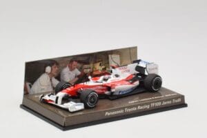 Toyota TF109 Panasonic Toyota Racing #9 J. Trulli F1 2009 Minichamps 1:43 AM62130 Metal — billede 2 af 5
