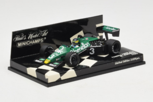 Tyrrell 012 Ford #3 M. Alboreto F1 1983 Minichamps 1:43 400830003 Metal — billede 2 af 5