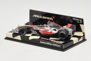 McLaren MP4-22 Mercedes #1 F. Alonso Vodafone McLaren Showcar F1 2007 Minichamps 1:43 530074371 Metal — billede 3 af 5
