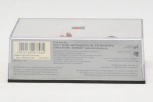 McLaren MP4-22 Mercedes #1 F. Alonso Vodafone McLaren Showcar F1 2007 Minichamps 1:43 533074371 Metal — billede 5 af 5