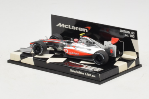 McLaren MP4-24 Mercedes #2 H. Kovalainen Vodafone McLaren Showcar F1 2009 Minichamps 1:43 530094372 Metal — billede 3 af 5