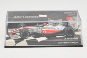 McLaren MP4-24 Mercedes #2 H. Kovalainen Vodafone McLaren Showcar F1 2009 Minichamps 1:43 530094372 Metal — billede 4 af 5