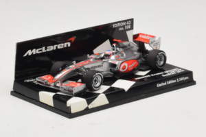 Vodafone McLaren Mercedes MP4-25 J. Button F1 Showcar 2010 Minichamps 1:43 530104371 Metal — billede 2 af 5