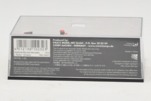 Vodafone McLaren Mercedes MP4-25 J. Button F1 Showcar 2010 Minichamps 1:43 530104371 Metal — billede 4 af 5