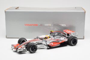 McLaren MP4-22 Mercedes #2 L. Hamilton 2007 Dealer Edition Minichamps 1:18 530071802 Metal — billede 6 af 6
