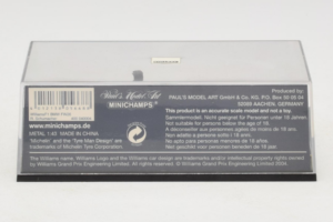 Williams FW26 BMW #4 R. Schumacher Williams BMW F1 Team 2004 Minichamps 1:43 400040004 Metal — billede 5 af 5