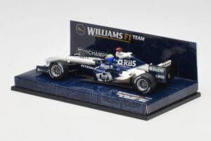 Williams FW27 BMW #7 M. Webber F1 2005 Minichamps 1:43 400050007 Metal — billede 3 af 5