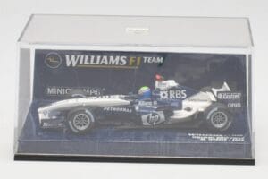 Williams FW27 BMW #7 M. Webber F1 2005 Minichamps 1:43 400050007 Metal — billede 5 af 5