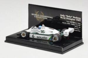 Williams FW08 #6 K. Rosberg F1 World Champion 1982 Minichamps 1:43 436820106 Metal — billede 2 af 4