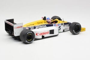 Williams FW11 Honda #5 N. Mansell F1 1986 MCG 1:18 MCG18627F Metal — billede 2 af 6