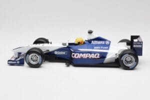 Williams FW23 #5 R. Schumacher F1 2001 Hot Wheels 1:18 50200 Metal — billede 3 af 6
