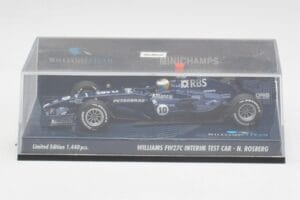 Williams FW27C N. Rosberg F1 Test 2005 Minichamps 1:43 400050110 Metal — billede 4 af 5