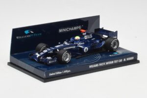 Williams FW27C BMW #7 M. Webber Test Car F1 2005 Minichamps 1:43 400050109 Metal — billede 2 af 5