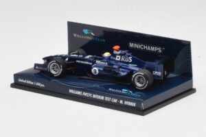 Williams FW27C BMW #7 M. Webber Test Car F1 2005 Minichamps 1:43 400050109 Metal — billede 3 af 5
