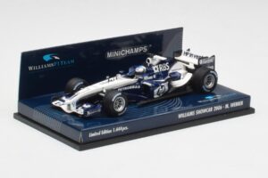 Williams FW28 M. Webber Showcar F1 2006 Minichamps 1:43 400060079 Metal — billede 2 af 5