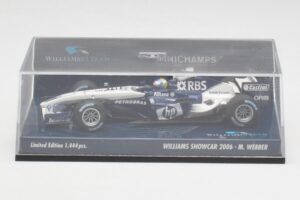 Williams FW28 M. Webber Showcar F1 2006 Minichamps 1:43 400060079 Metal — billede 5 af 5