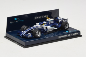 Williams FW28 Cosworth #10 N. Rosberg Williams F1 Team 2006 Minichamps 1:43 400060010 Metal — billede 2 af 5