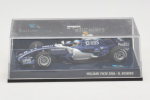 Williams FW28 Cosworth #10 N. Rosberg Williams F1 Team 2006 Minichamps 1:43 400060010 Metal — billede 4 af 5
