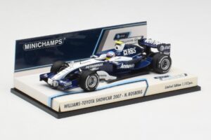 Williams FW29 N. Rosberg F1 Showcar 2007 Minichamps 1:43 400070086 Metal — billede 3 af 5